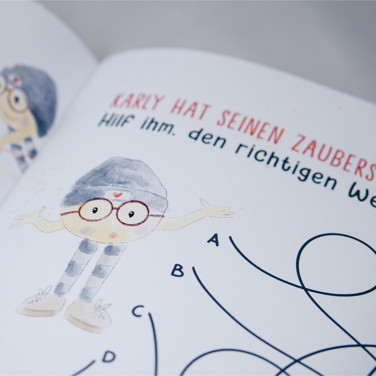 Mal- und Rätselbuch