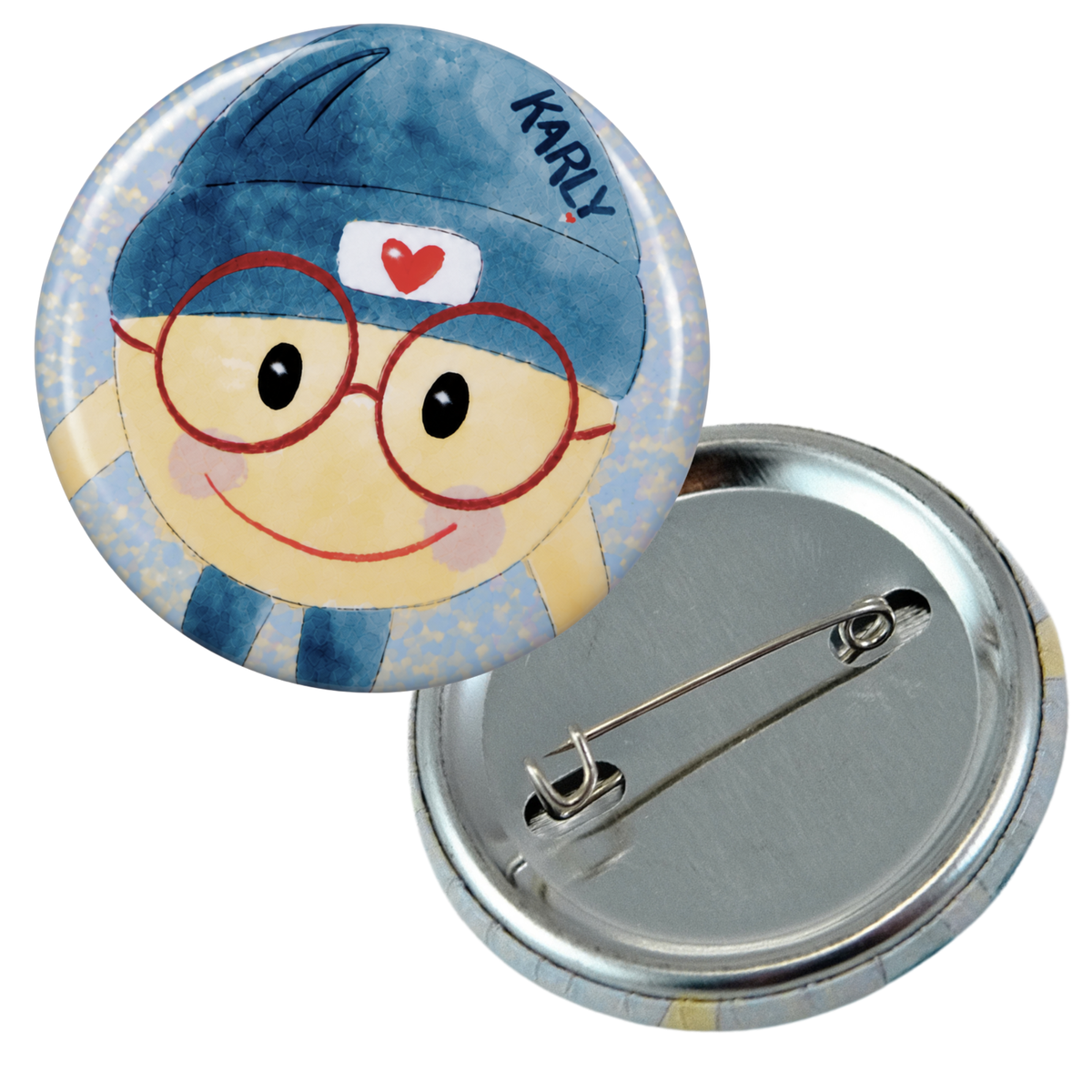 Ansteckbutton (4Stück)