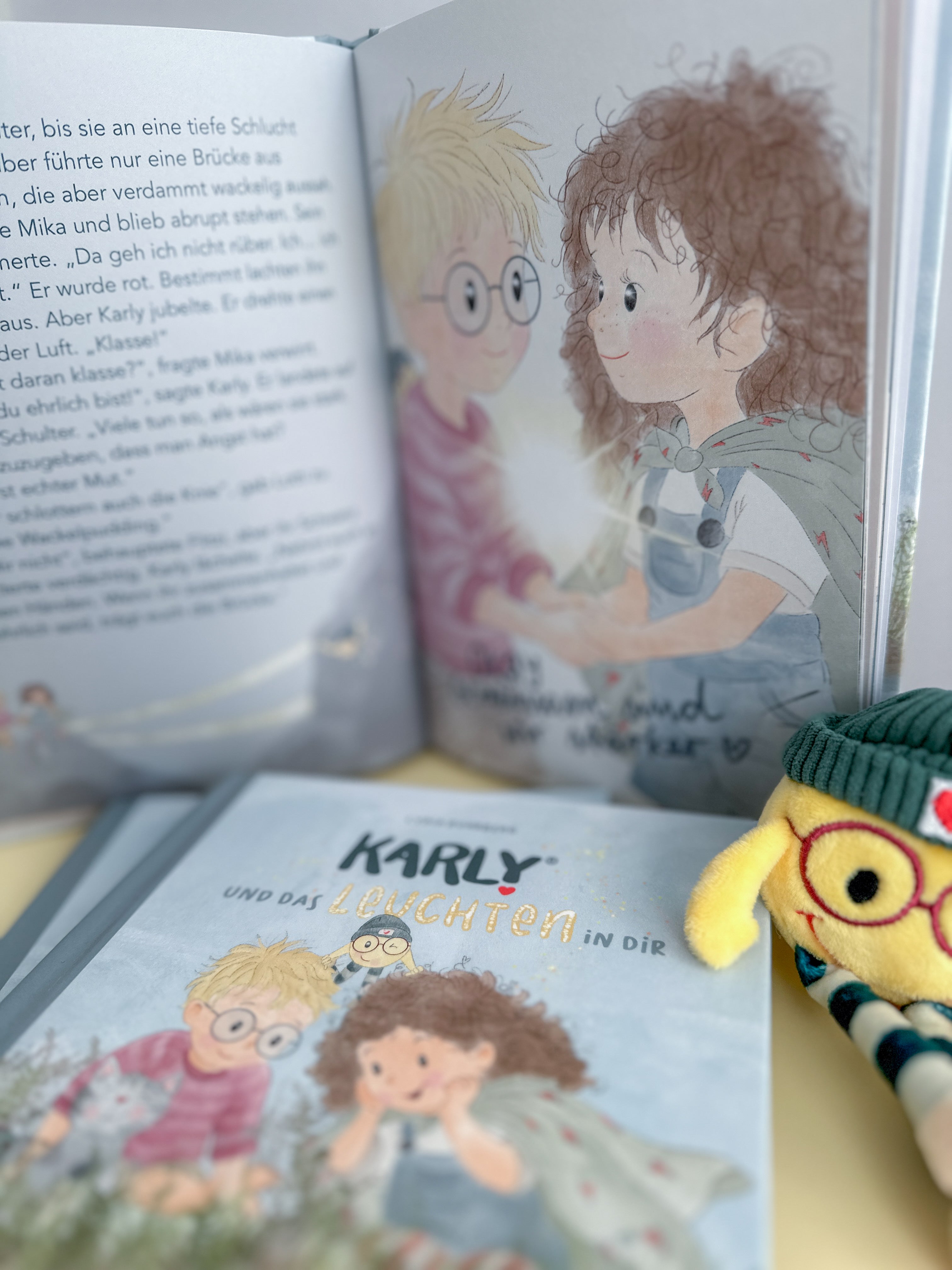 Buch „Karly und das Leuchten in dir“
