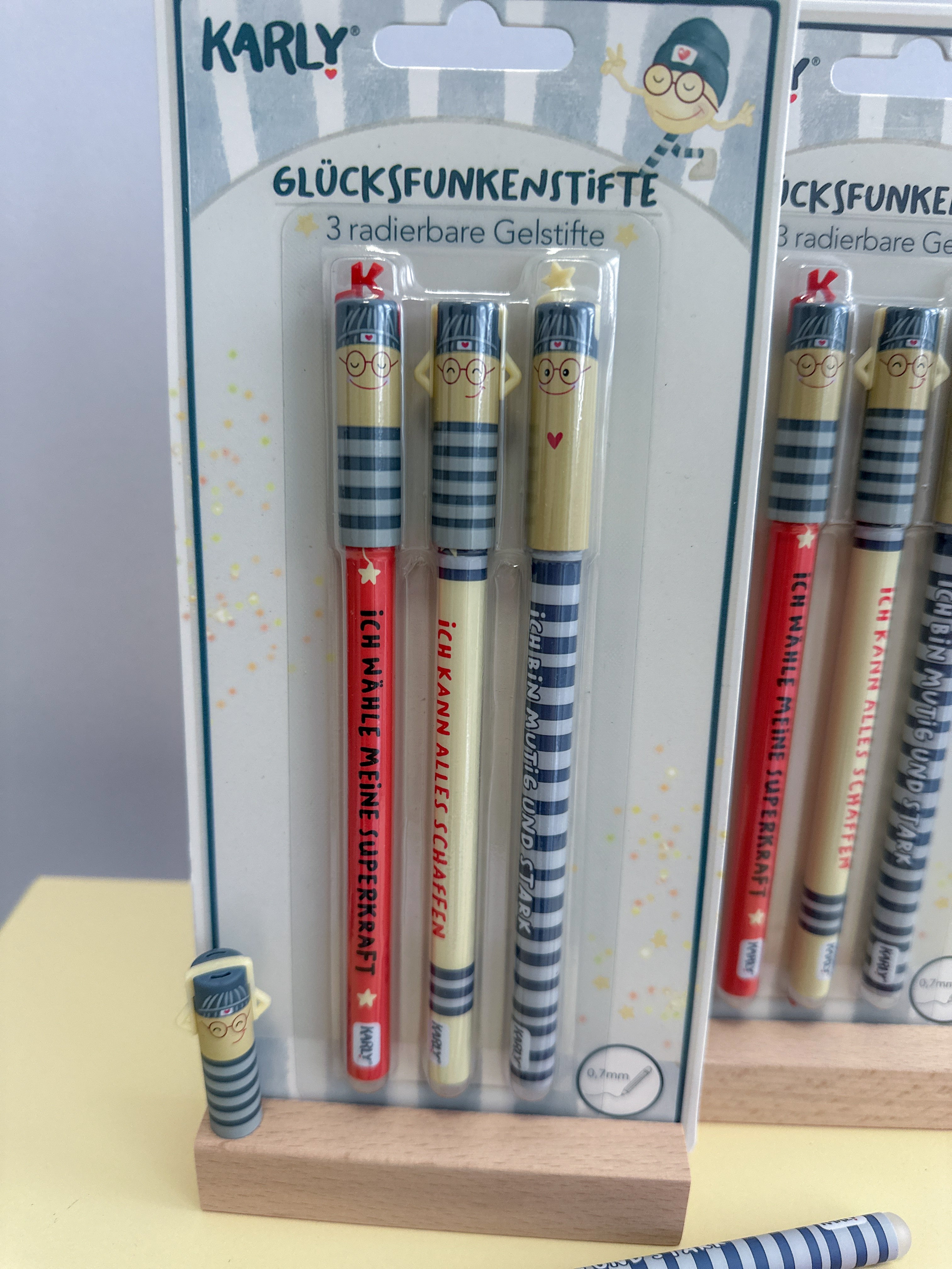 3er Set Glücksfunken-Stifte