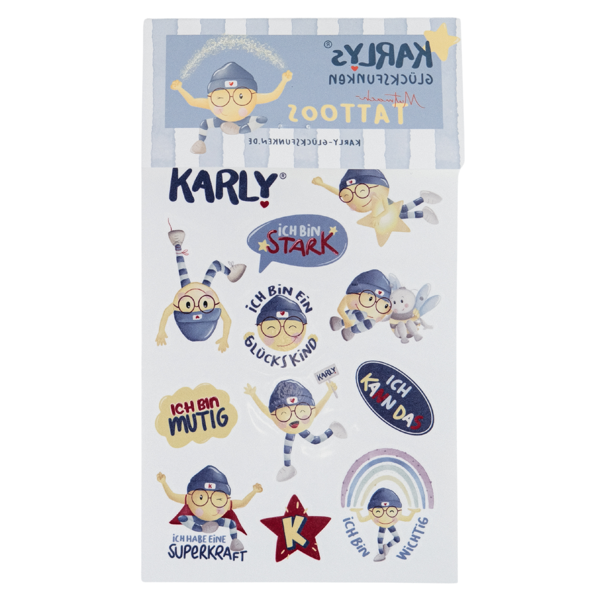 Mutmach-Tattoos (1 Bogen)