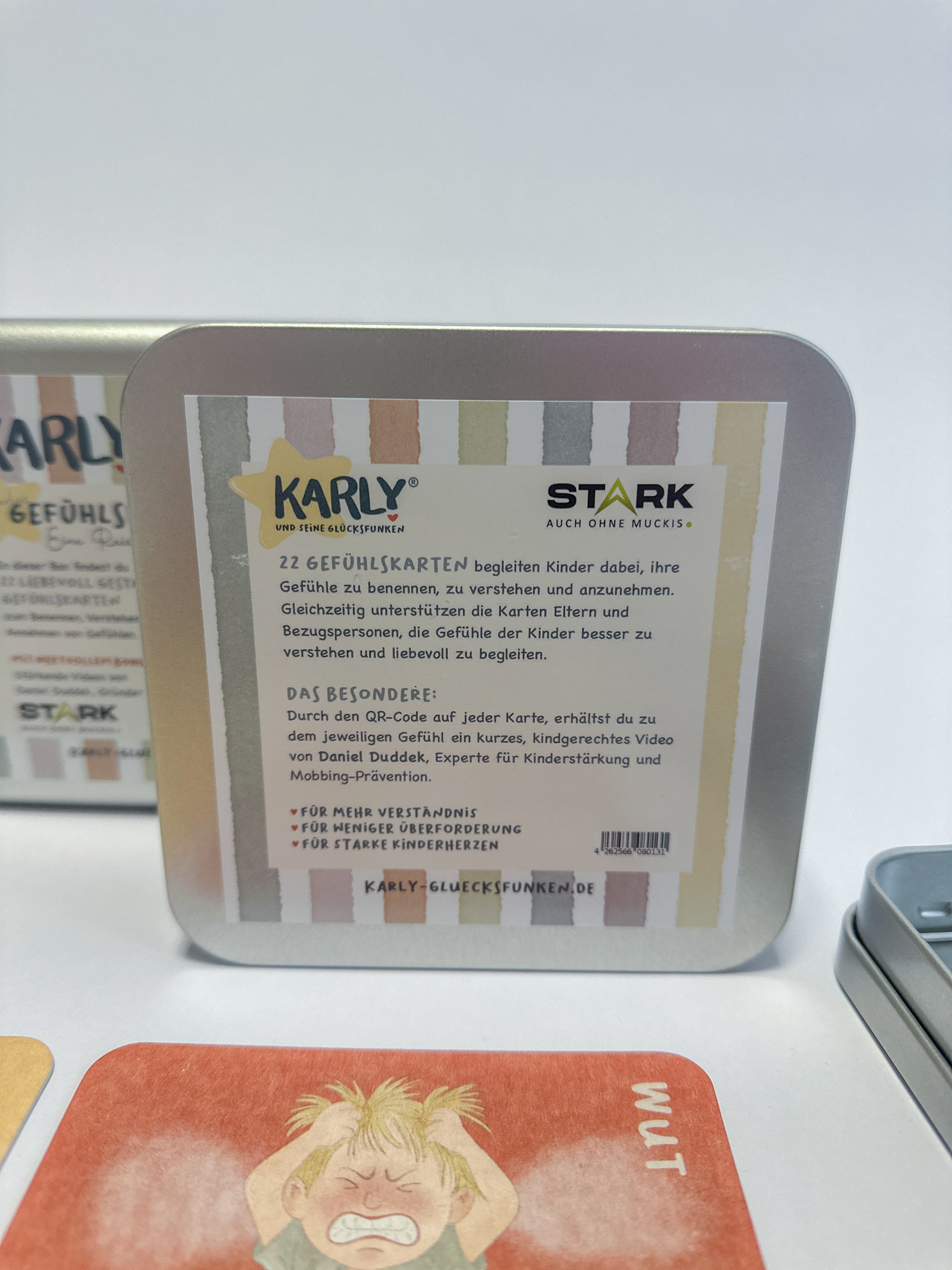 Gefühlskartenset (22 Karten in Metalldose)