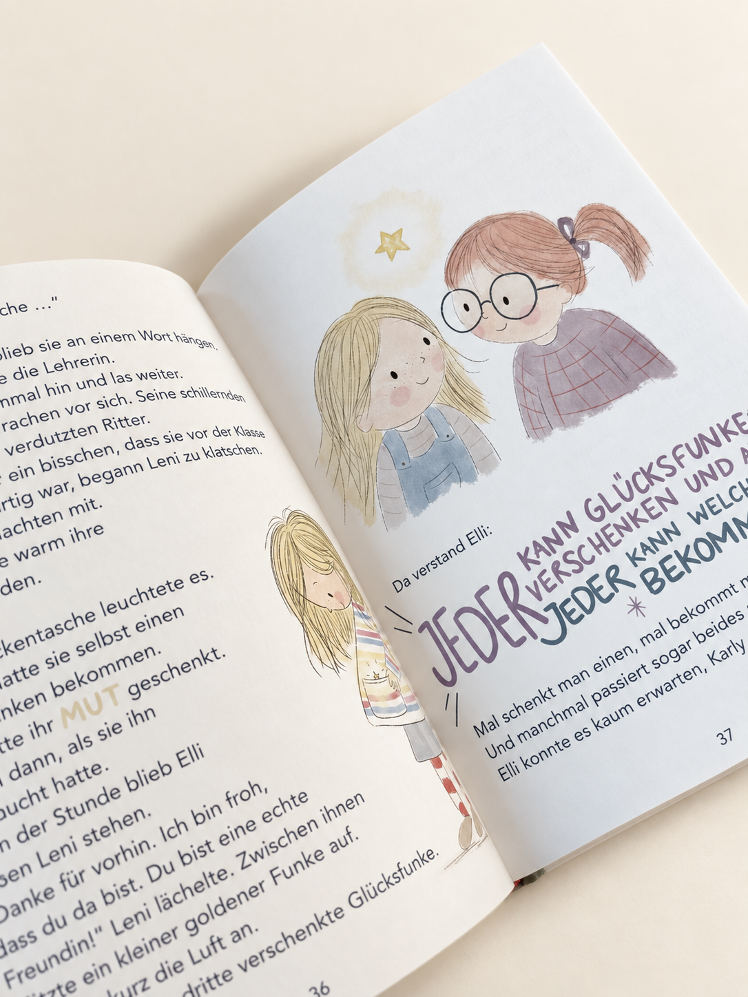 Buch „Karly und das Glücksfunkenprinzip“