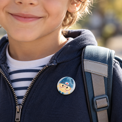 Ansteckbutton (4Stück)