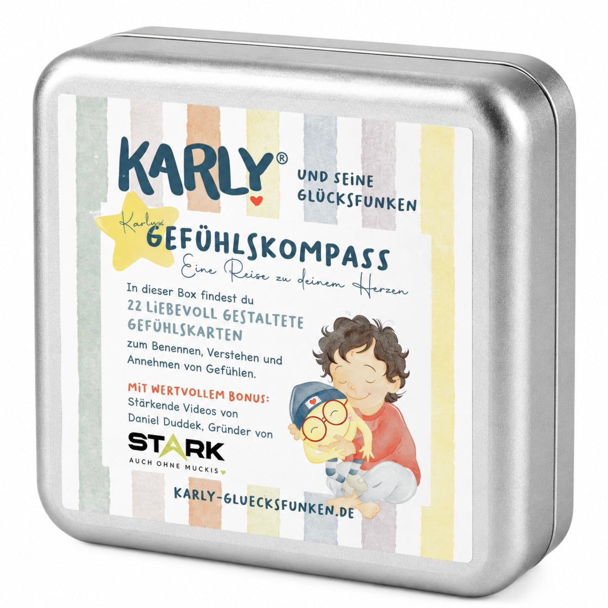 Gefühlskartenset (22 Karten in Metalldose)