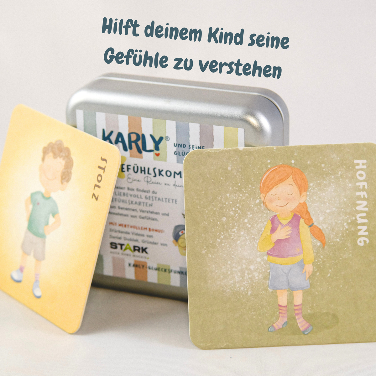 Gefühlskartenset (22 Karten in Metalldose)