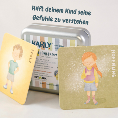 Gefühlskartenset (22 Karten in Metalldose)