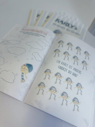 Mal- und Rätselbuch