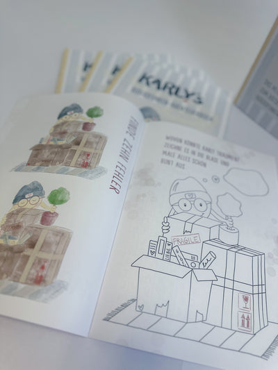 Mal- und Rätselbuch