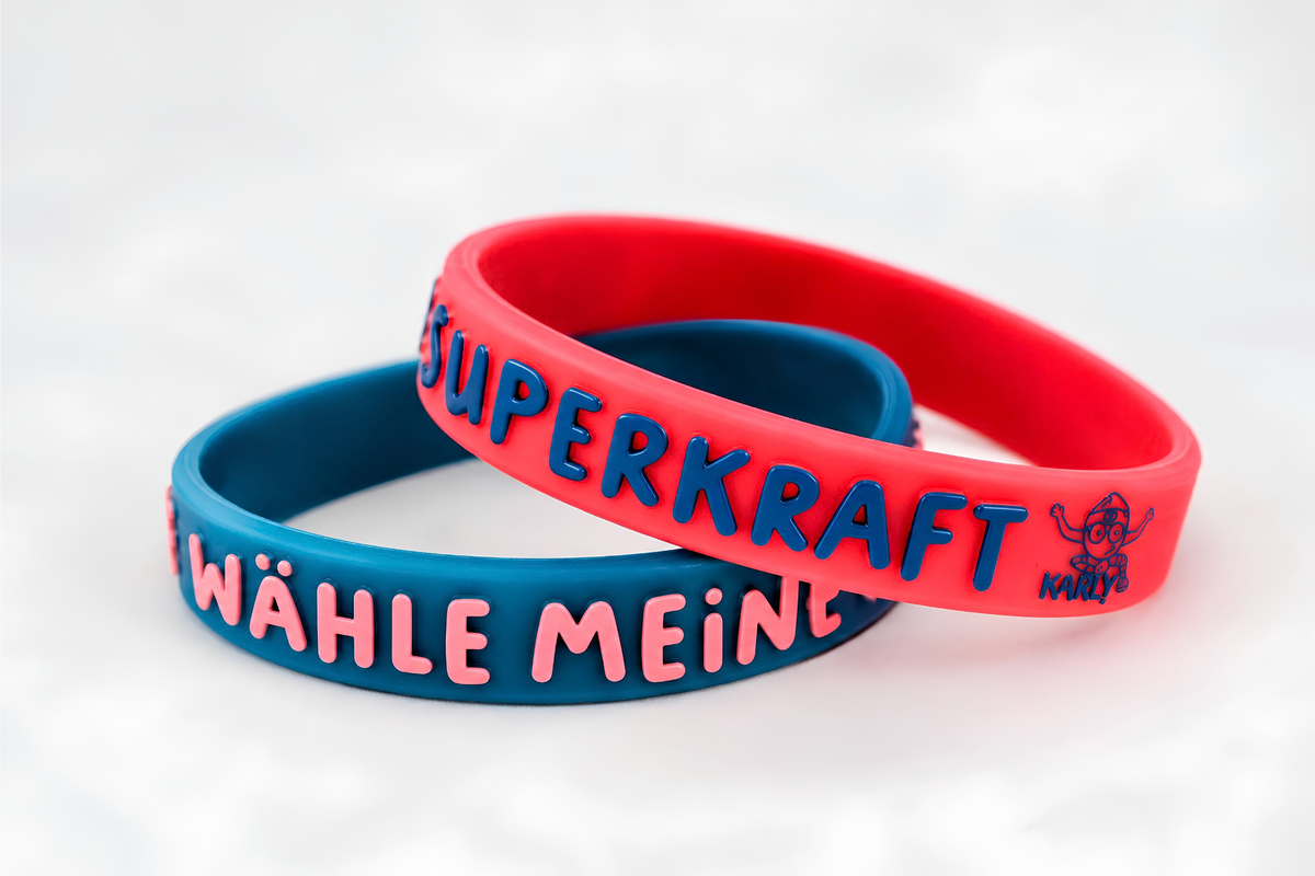 Stärkungsarmband "Ich wähle meine Superkraft"