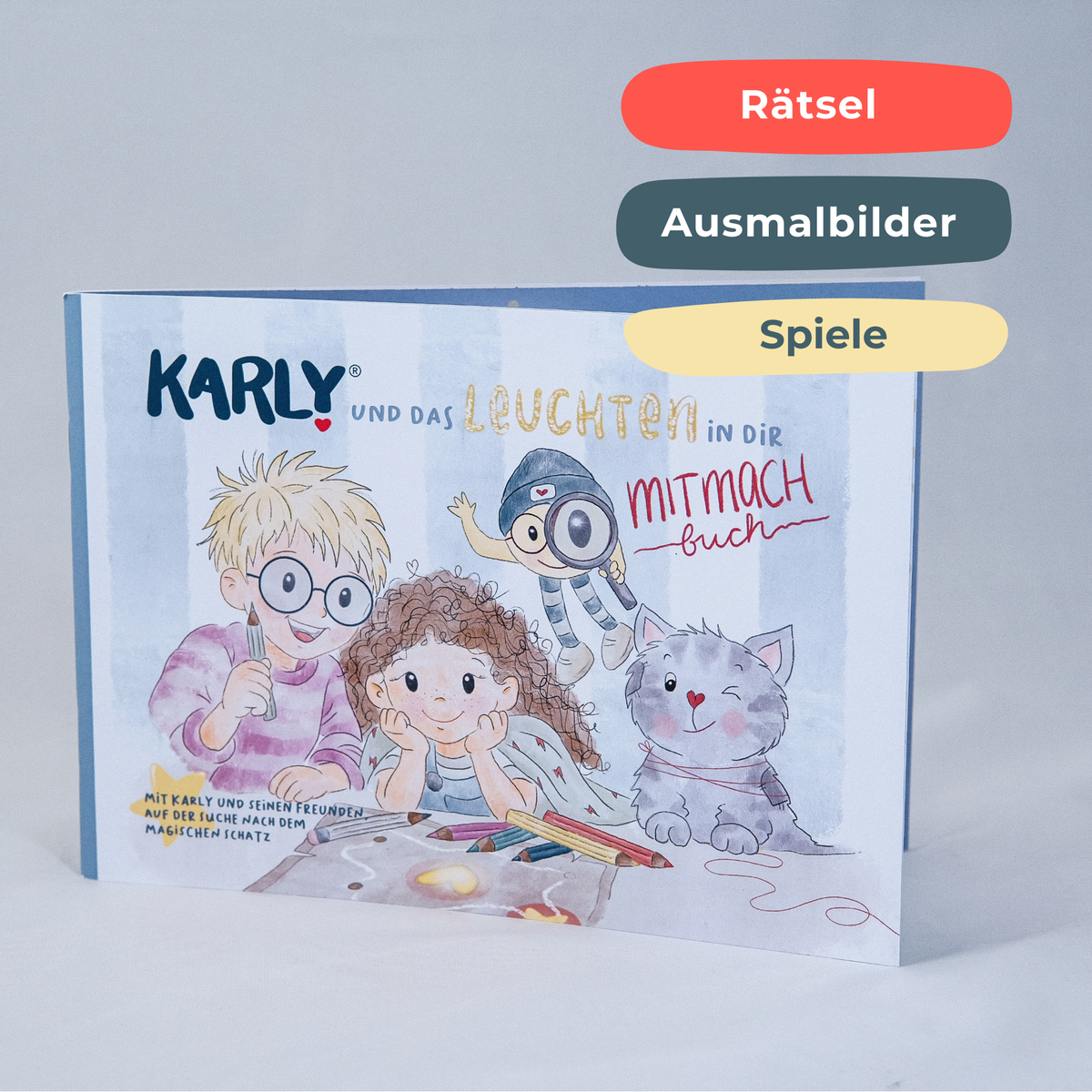 Mitmachheft „Karly und das Leuchten in dir“