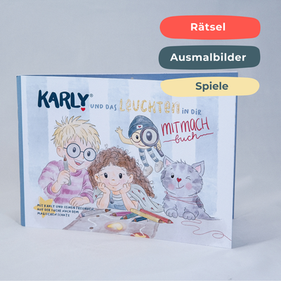 Mitmachheft „Karly und das Leuchten in dir“