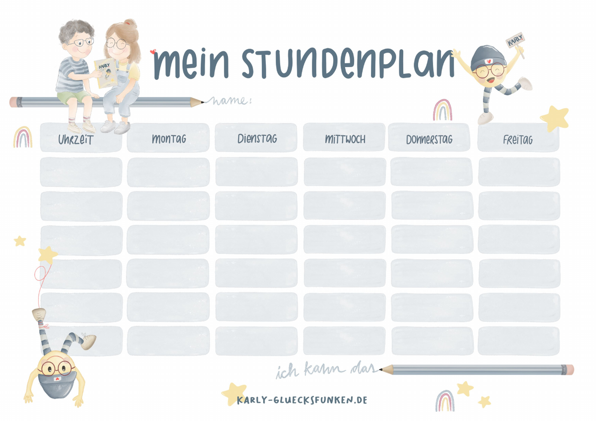 Vorschau des Karly Stundenplans