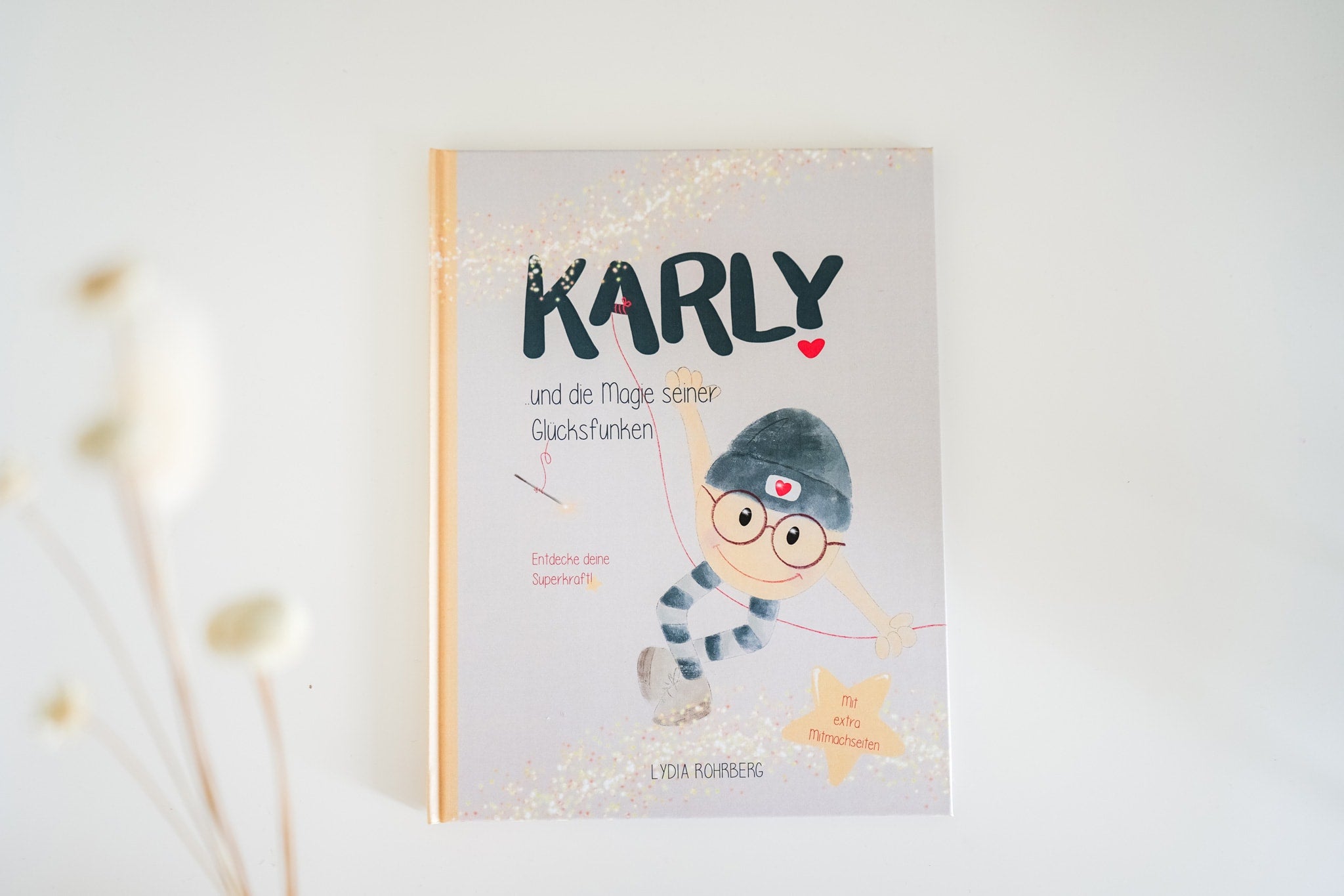 Buch „Karly und die Magie seiner Glücksfunken“ – Cover