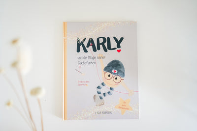 Buch „Karly und die Magie seiner Glücksfunken“ – Cover