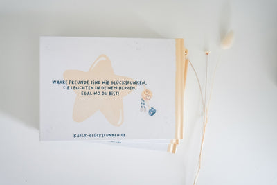 Karly-Buch „Meine Freunde“ – Rückseite