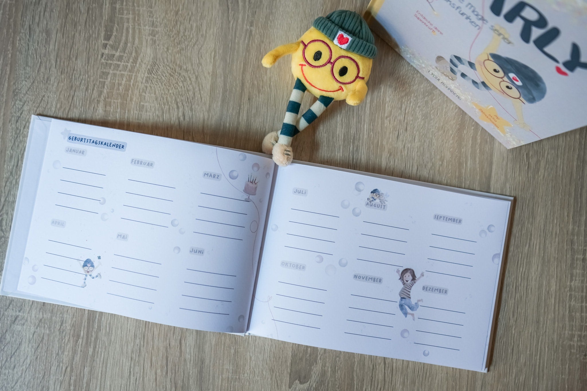 Karly-Buch „Meine Freunde“ – Blick ins Buch