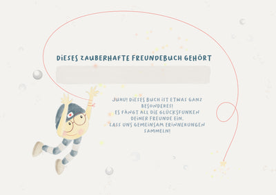 Karly-Buch „Meine Freunde“ – Innenseite